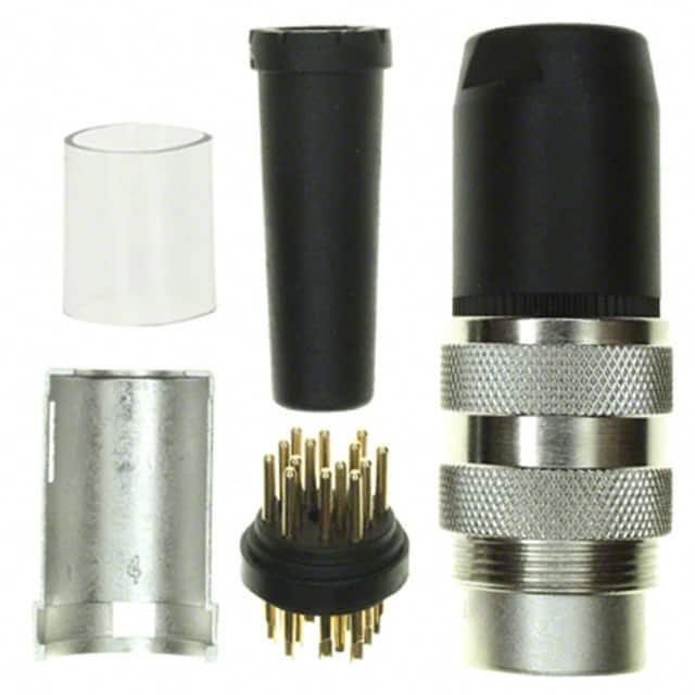 T 3650 000 CONN PLUG MALE 14P GOLD SLDR CUP