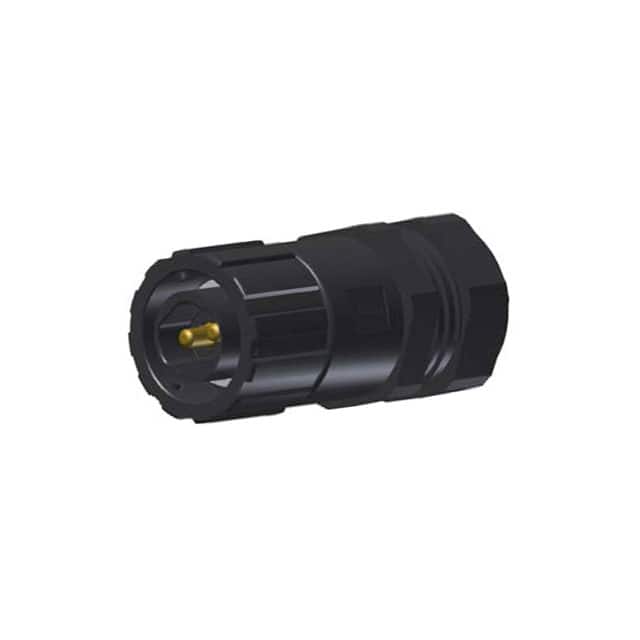 17-400443 CONN PLUG MALE 2POS GOLD CRIMP