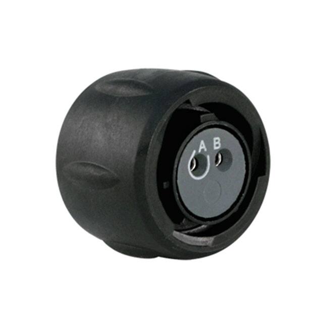 UTS612E2S CONN PLUG FMALE 2P GOLD SLDR CUP