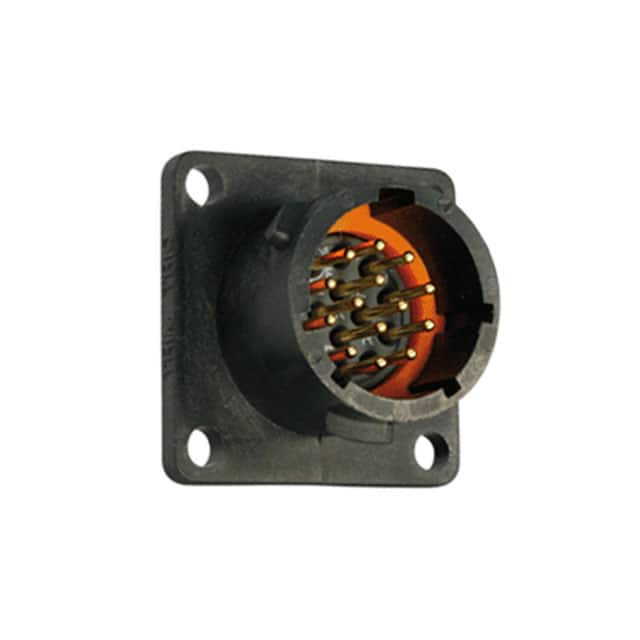UTS012D14P CONN RCPT MALE 14POS GOLD SOLDER