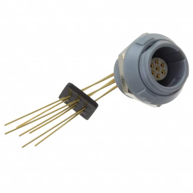 8P1P007210GRBR1 CONN RCPT FMALE 7POS GOLD SOLDER