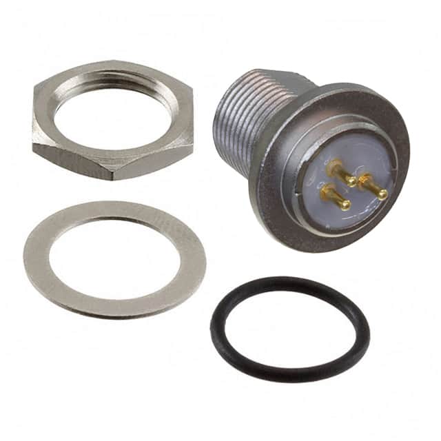 TS2P3M20-BPE CONN RCPT MALE 3POS GOLD SOLDER