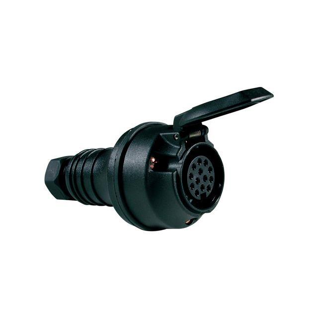 00421000 CONN PLUG FMALE 13P NICKEL SLDR
