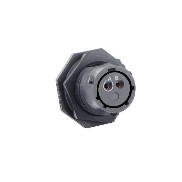 UTSX712D2S JAM NUT RECEPTACLE, WITHOUT BACK