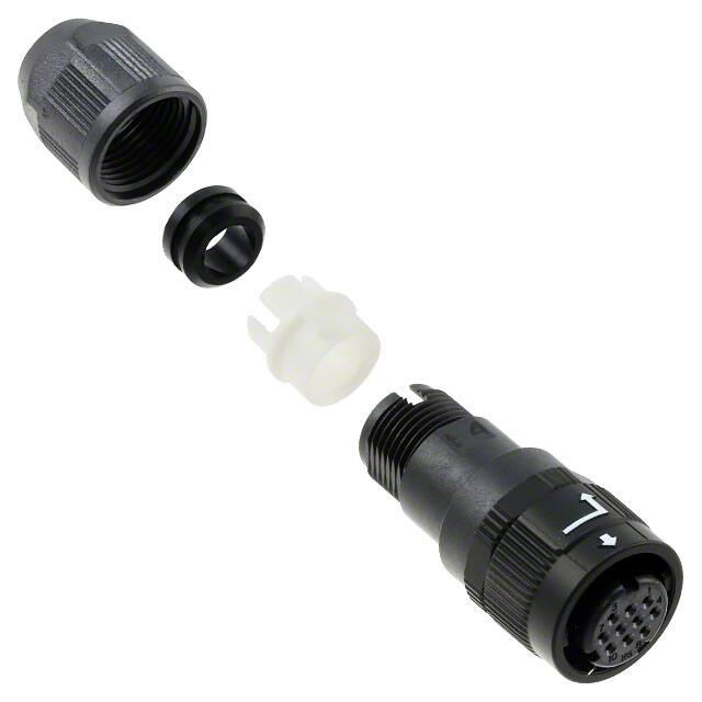 HR34B-12WPD-10S CONN PLUG FMALE 10P SOLDER CUP