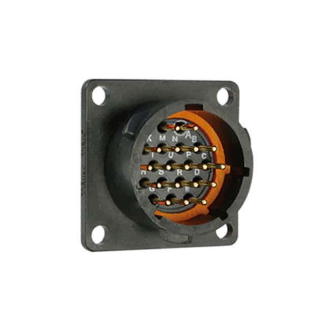 UTS014E18P CONN RCPT MALE 18P GOLD SLDR CUP