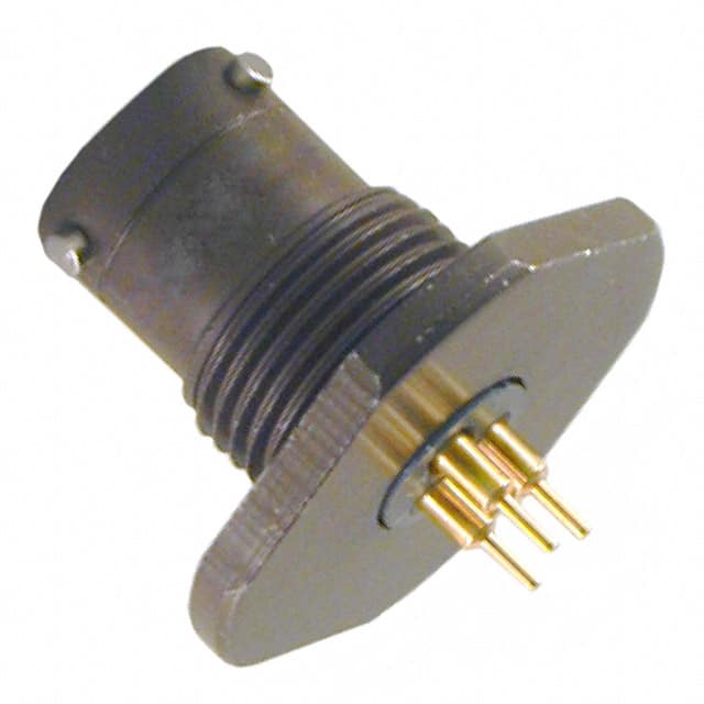 85107A833P5046 CONN RCPT MALE 3POS GOLD SOLDER