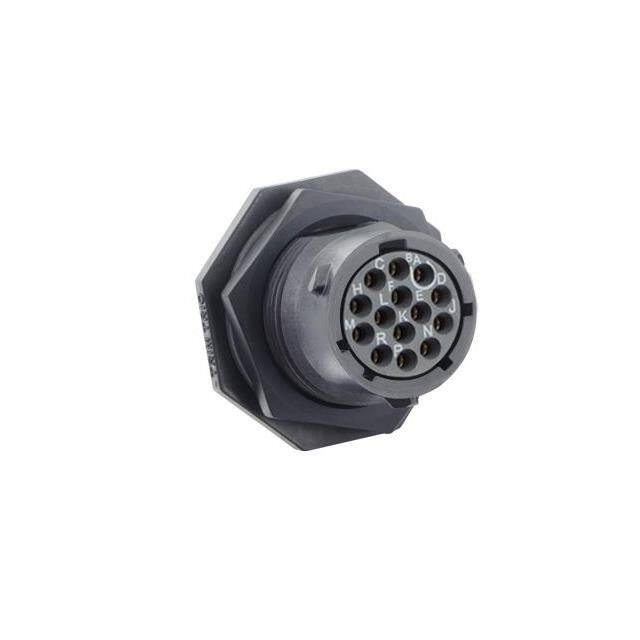 UTSX712D14SW JAM NUT RECEPTACLE, WITHOUT BACK