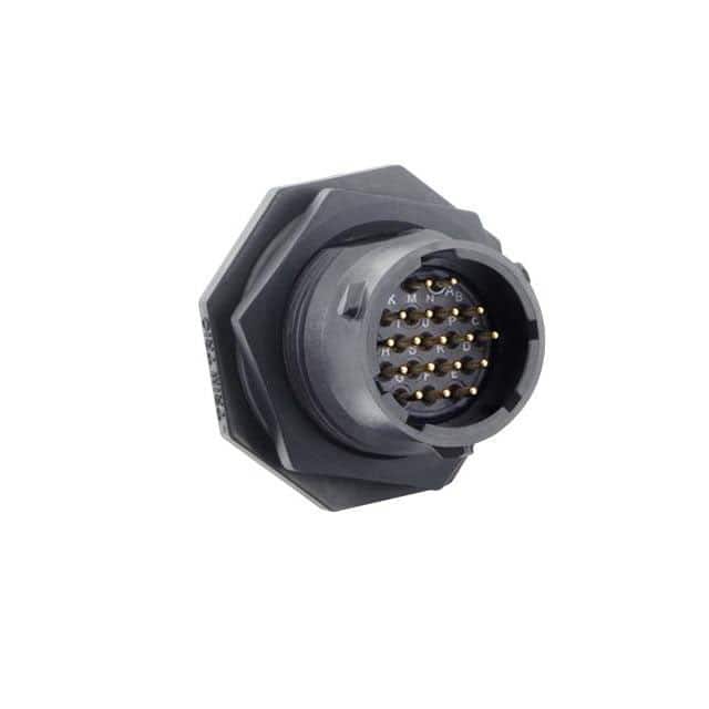 UTSX714D18PW JAM NUT RECEPTACLE, WITHOUT BACK