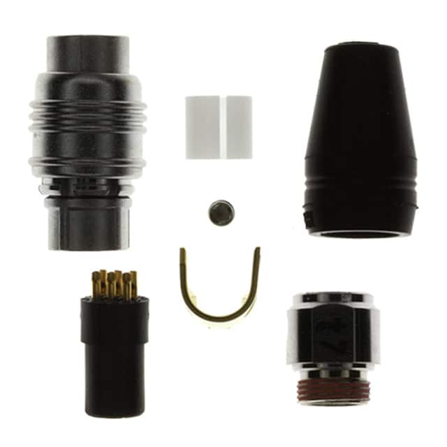 HR25A-7P-6S CONN PLUG FMALE 6P GOLD SLDR CUP