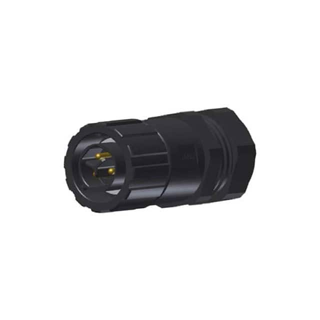 17-400463 CONN PLUG MALE 3POS GOLD CRIMP