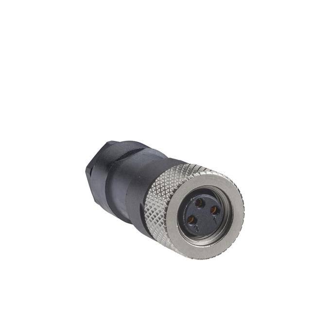 XZCC8FDM30S FEMALE, M8, 3 PIN, STRAIGHT CONN