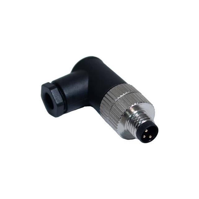 BU-8ZU05 M8 3 PIN M RA PB A CD FW