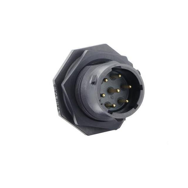 UTSX714D7P JAM NUT RECEPTACLE, WITHOUT BACK