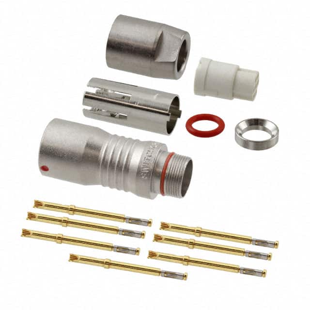 HS2L7F26C CONN RCPT FMALE 7POS GOLD CRIMP