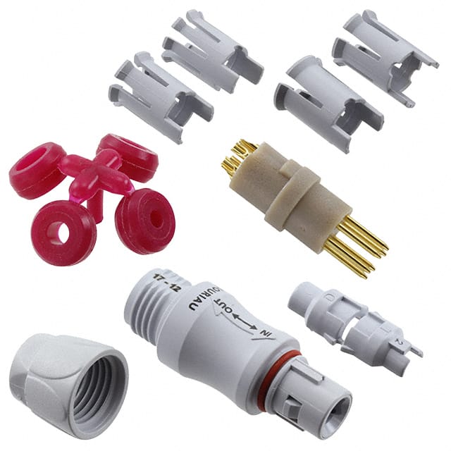 JMXFH1G06MSUDSU CONN PLUG MALE 6P GOLD SLDR CUP