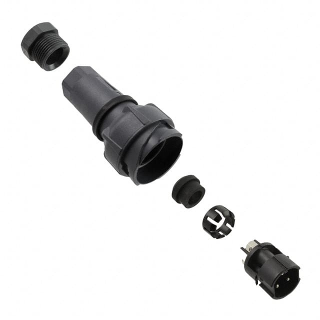 PXP7011/03P/ST/0911 CONN RCPT MALE 3POS NICKEL SCREW
