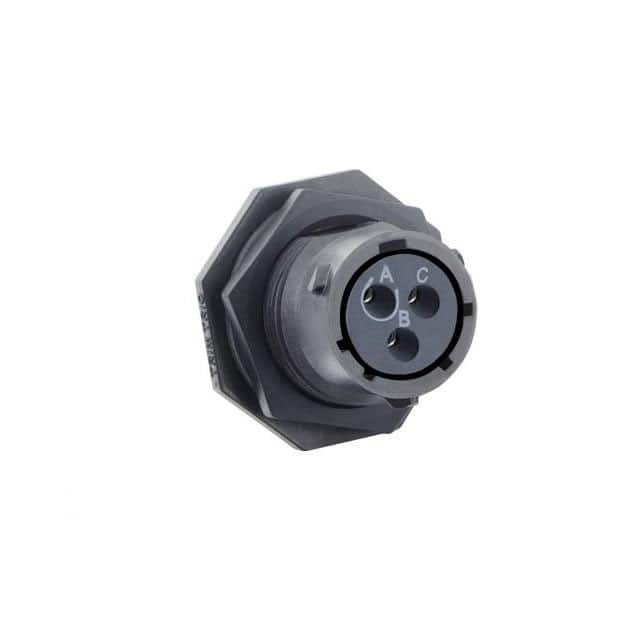 UTSX712D3SY JAM NUT RECEPTACLE, WITHOUT BACK
