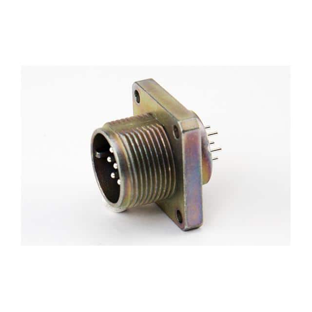 C01530C0061002 CONN RCPT MALE 6P SILV SLDR CUP