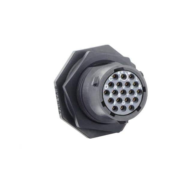 UTSX714D19SW JAM NUT RECEPTACLE, WITHOUT BACK