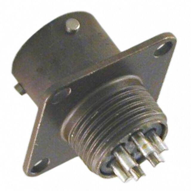85100AC106P50 CONN RCPT MALE 6P GOLD SLDR CUP