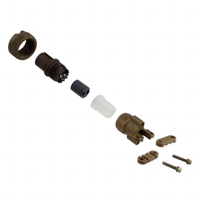 MS3106F12S-3S CONN PLUG FMALE 2P SOLDER CUP