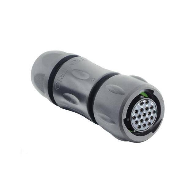 UTSX6JC14E18SY PLUG, WITH CABLE GLAND BACKSHELL