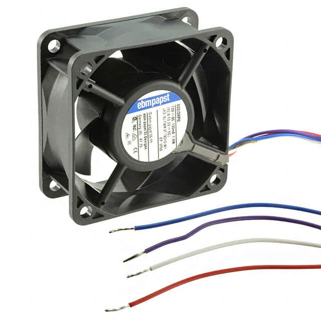 632/2HPU FAN AXIAL 60X25.4MM 12VDC WIRE