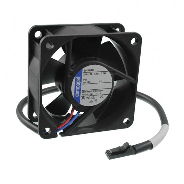 614NHHU-199 FAN AXIAL 60X25.4MM 24VDC WIRE