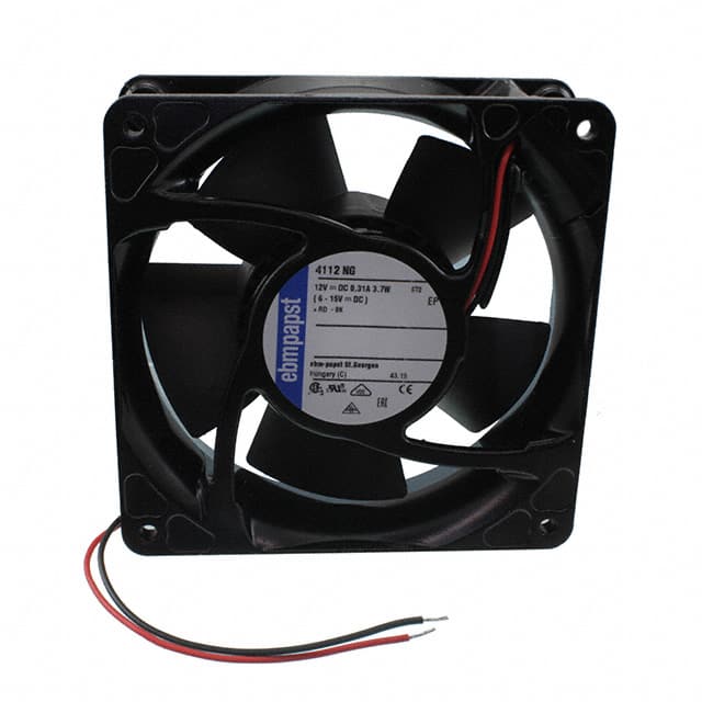 4112NG FAN AXIAL 119X38MM 12VDC WIRE