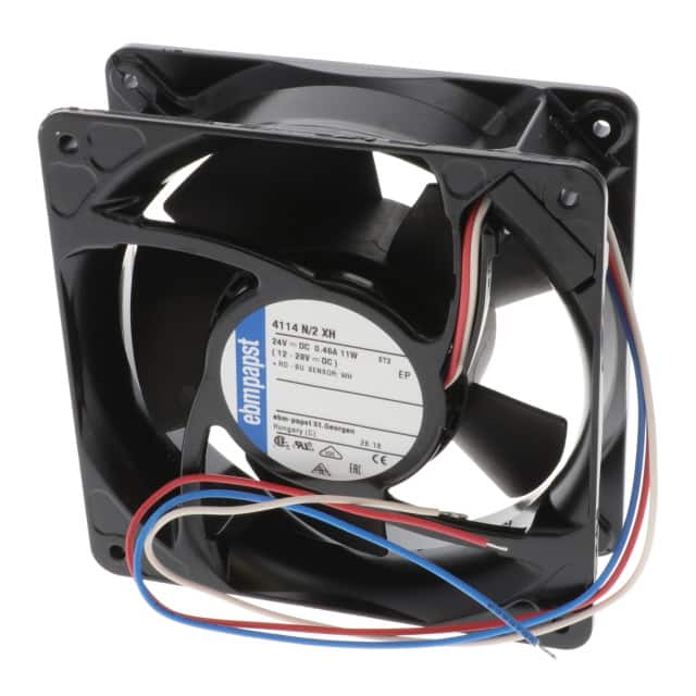 4114N/2XH FAN AXIAL 119X38MM 24VDC WIRE