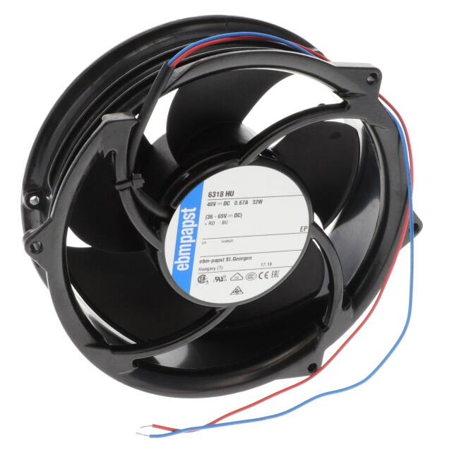 6318HU FAN AXIAL 172X51MM 48VDC WIRE