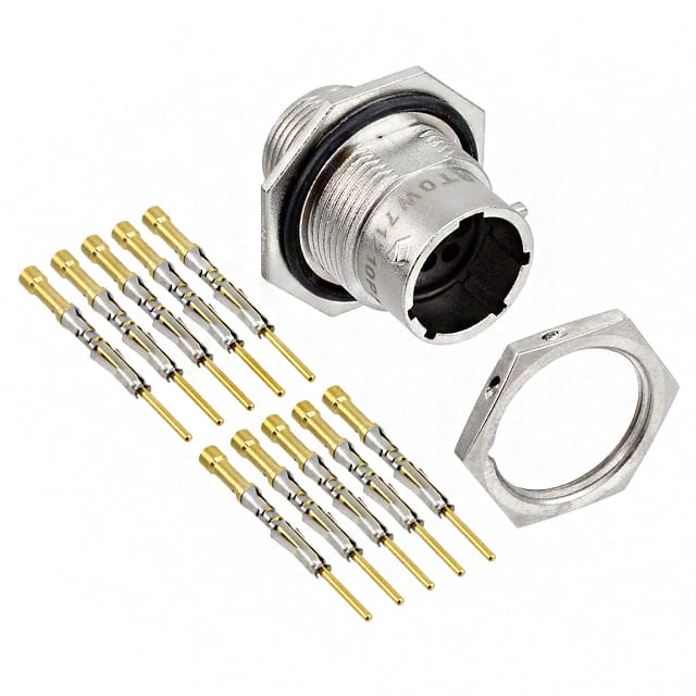 RT0W71210PNH-K CONN RCPT MALE 10POS GOLD CRIMP