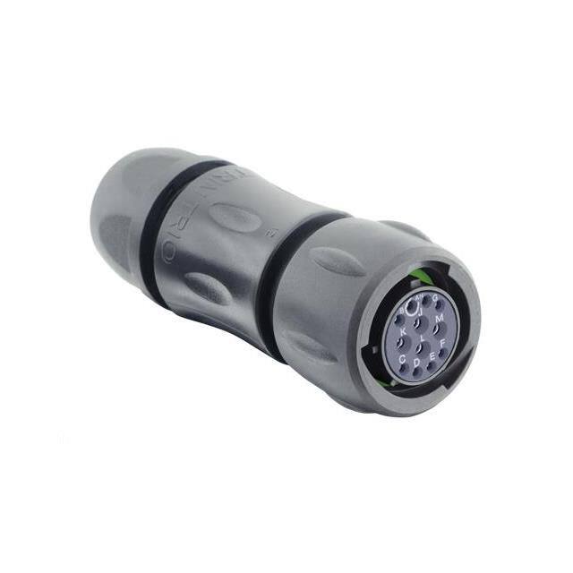 UTSX6JC14E12SX PLUG, WITH CABLE GLAND BACKSHELL