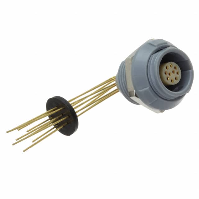 8P1P010210GRBR1 CONN RCPT FMALE 10POS GOLD SLDR