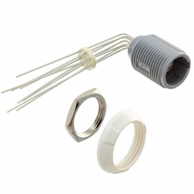 PLB3G120008 CONN RCPT FMALE 8POS GOLD SOLDER