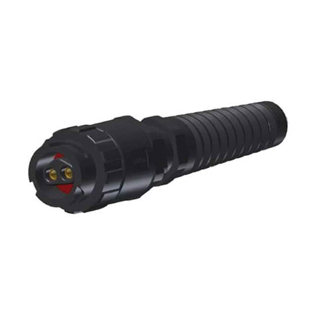 17-400363 CONN RCPT FMALE 2POS GOLD CRIMP