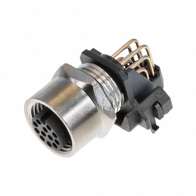 43-02641 CONN PLUG FMALE 12POS GOLD SLDR