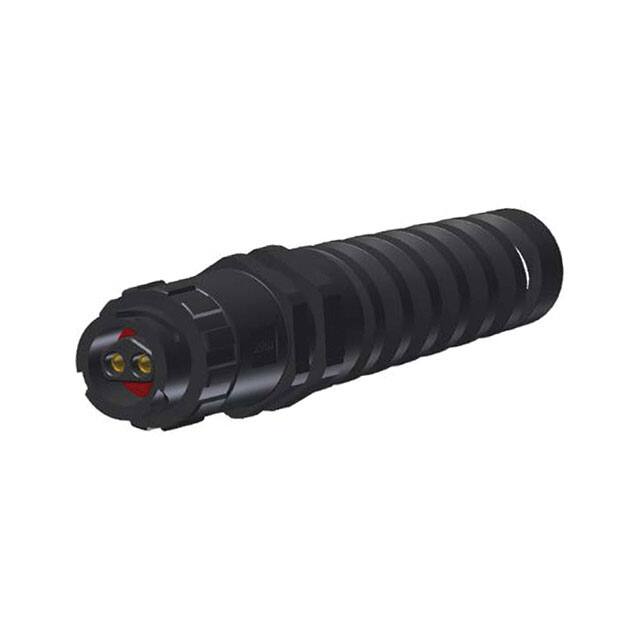 17-400383 CONN RCPT FMALE 2POS GOLD CRIMP