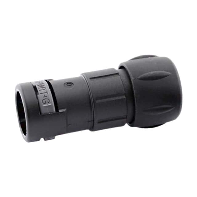 UTS6FC12E3S CONN PLUG FMALE 3P GOLD SLDR CUP
