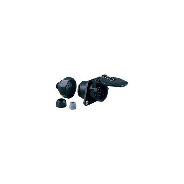 00584370 CONN RCPT MALE 15P NICKEL SCREW