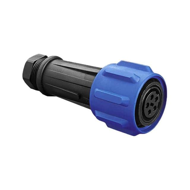 PX0911/04/S/01 CONN PLUG FMALE 4P NICKEL SCREW