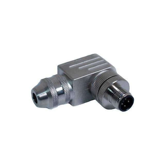BU-12ZS43-PG9 M12 4 PIN M RA STL A CD PG9 FW