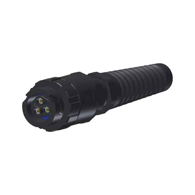 17-400303 CONN RCPT FMALE 3POS GOLD CRIMP