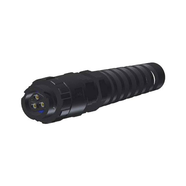 17-400313 CONN RCPT FMALE 3POS GOLD CRIMP