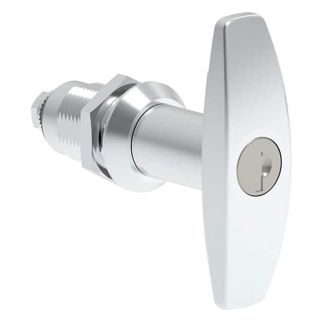 2401110300 T-HANDLE COMPRESS LOCK PNL ZAMAK