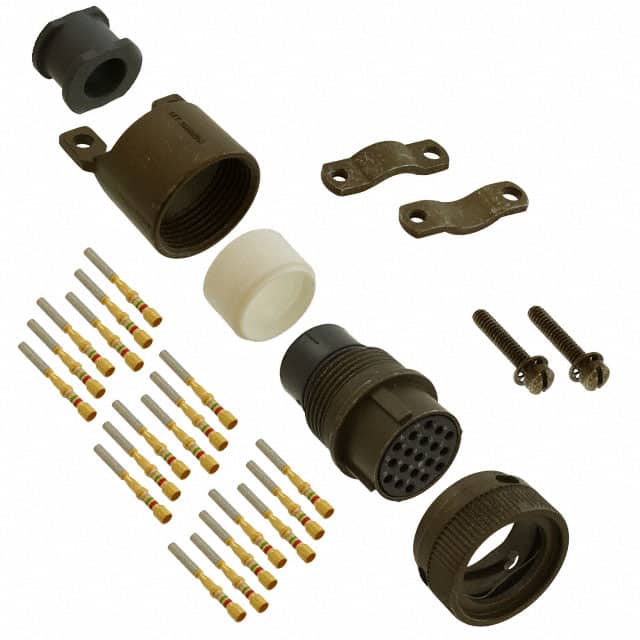 KPSE06F1419S CONN PLUG FMALE 19POS GOLD CRIMP