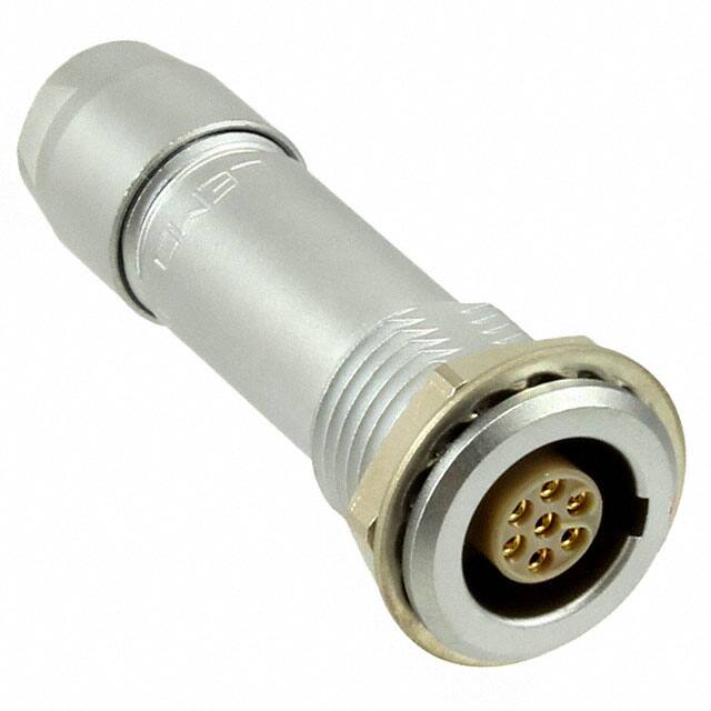 PKG.1B.307.CLLD52 CONN RCPT FMALE 7P GOLD SLDR CUP