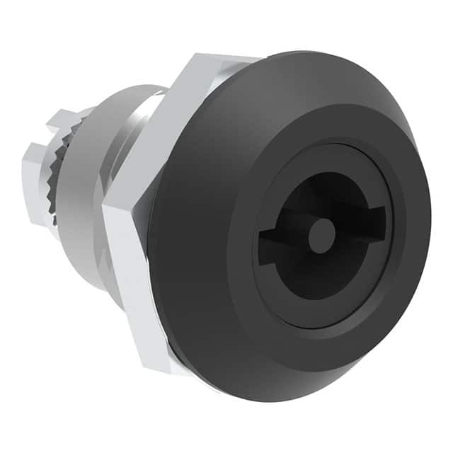 060121300 CAM LATCH PANEL MNT ZAMAK BLACK