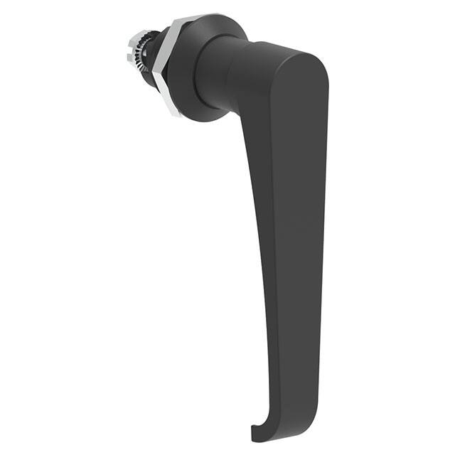 111200000 L-HANDLE CAM LATCH PNL MNT PLAS